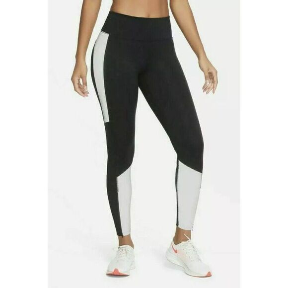Nike Women Epic Luxe Run Flash Legging Pant CV2253 010 Black Size XS NWT $140 - Picture 1 of 6
